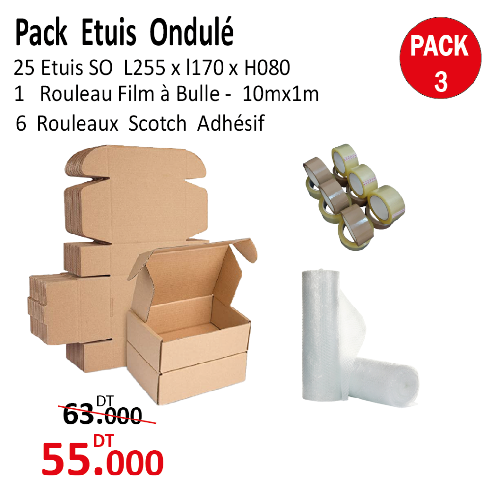 Carton Emballage Pack-3